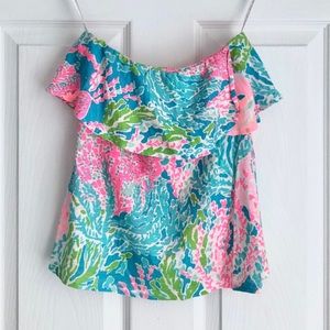 Brand New! Lilly Pulitzer Strapless Top